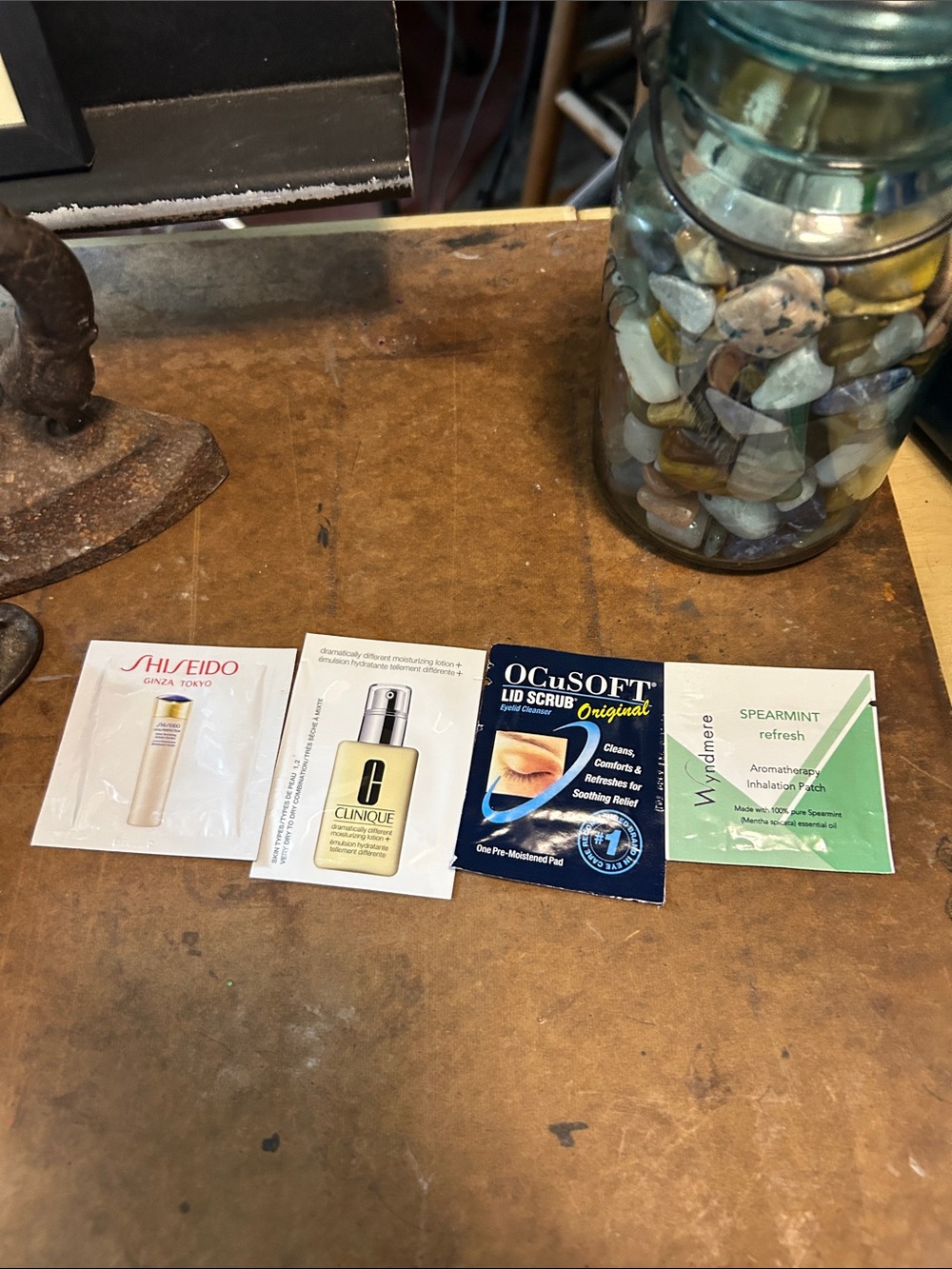 Lot of Four New Beauty Samples from Shiseido, Clinique, and More